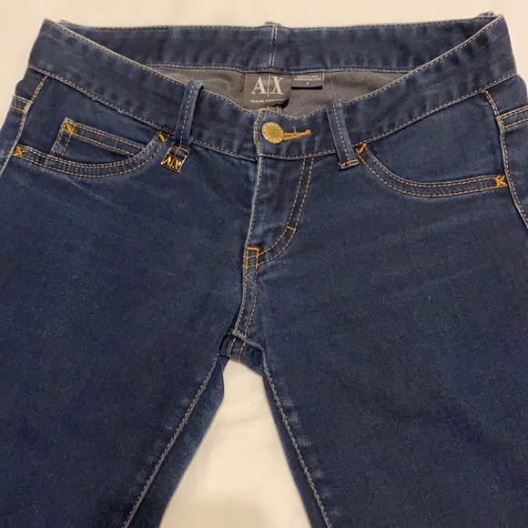 Armani J11 Super Skinny Stretch Dark Indigo Jean - Picture 6 of 12